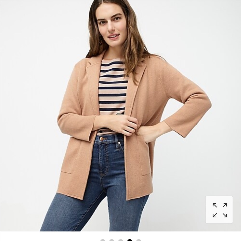 J Crew Sophie Sweater Blazer